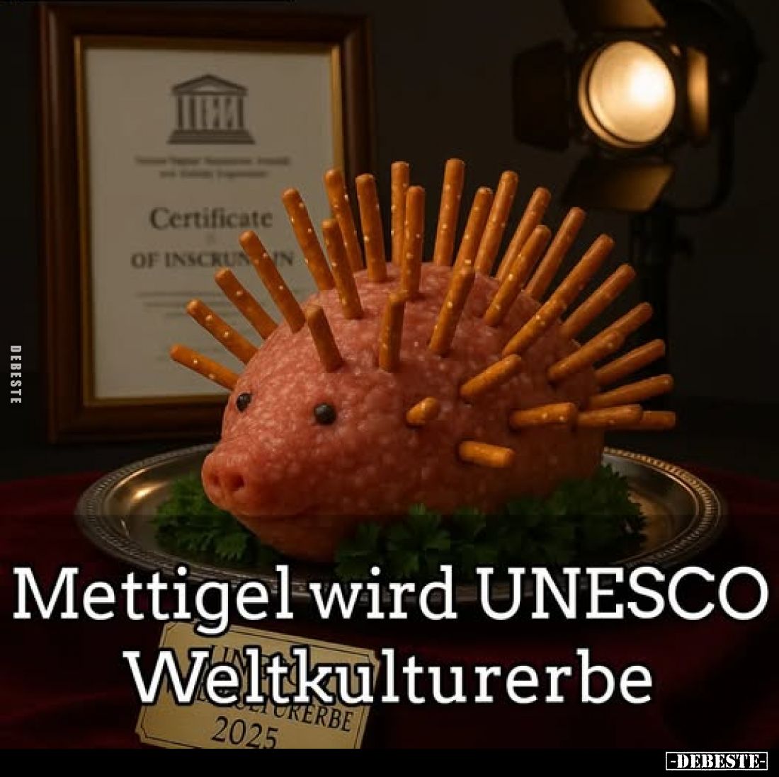Mettigel wird UNESCO Weltkulturerbe.