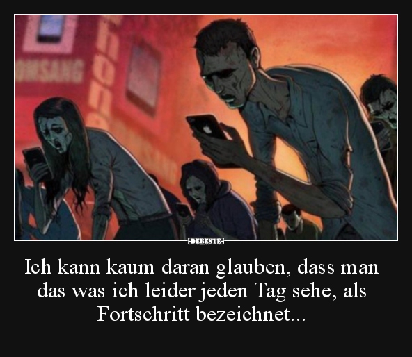 Ich kann kaum daran glauben, dass man das was ich leider..