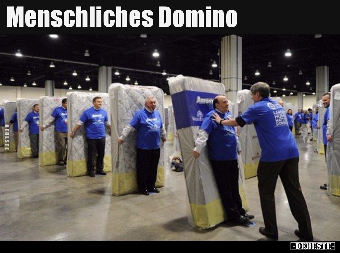 Menschliches Domino
