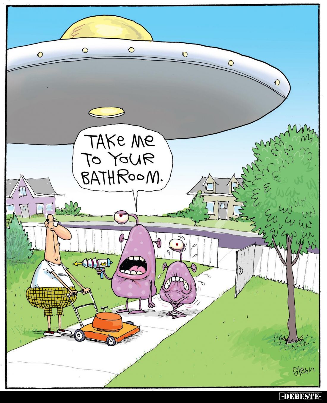 Take me to your bathroom.