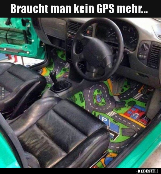 Braucht man kein GPS mehr...