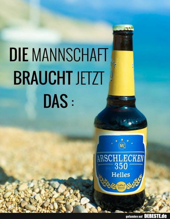 Die Mannschaft braucht jetzt das..