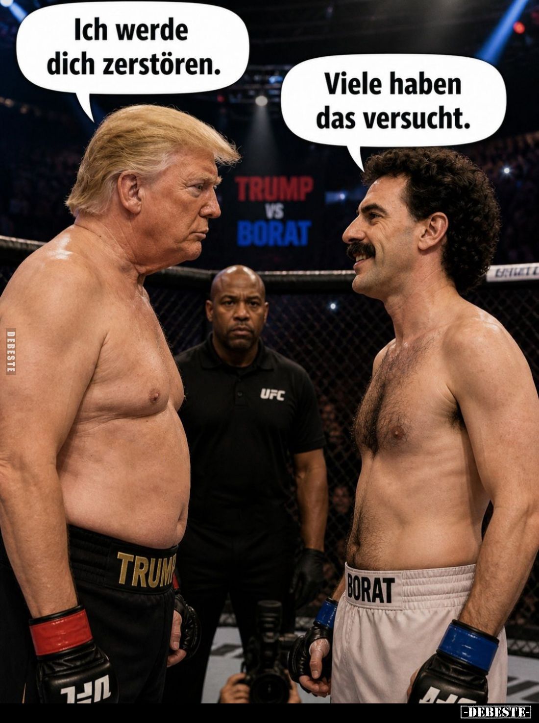 Ich werde dich zerstören. -
Viele haben das versucht.