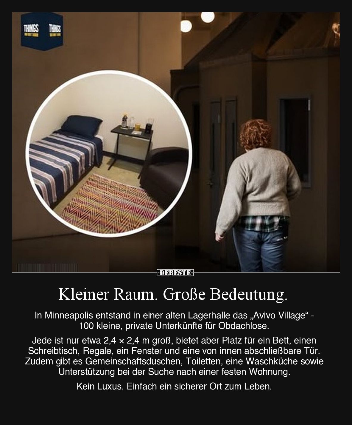 Kleiner Raum. Große Bedeutung. In Minneapolis entstand in.. - Lustige Bilder | DEBESTE.de