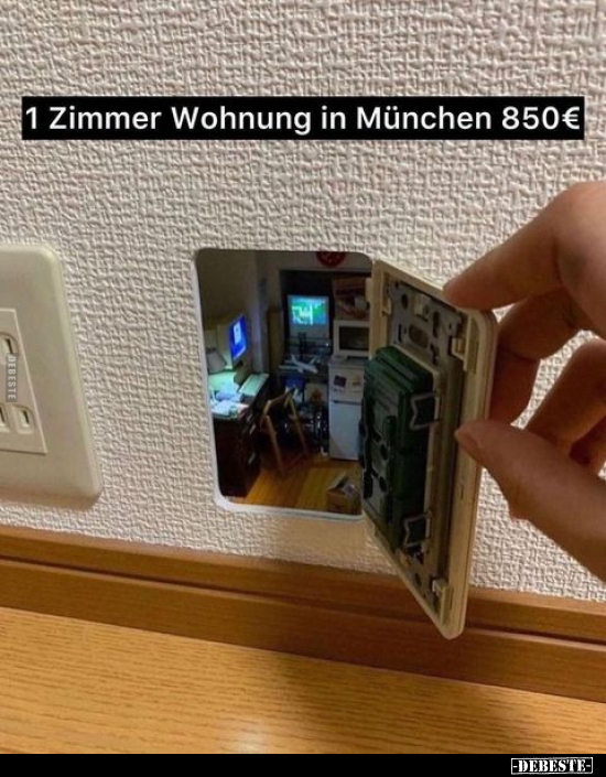 1 Zimmer Wohnung in München 850€.. - Lustige Bilder | DEBESTE.de