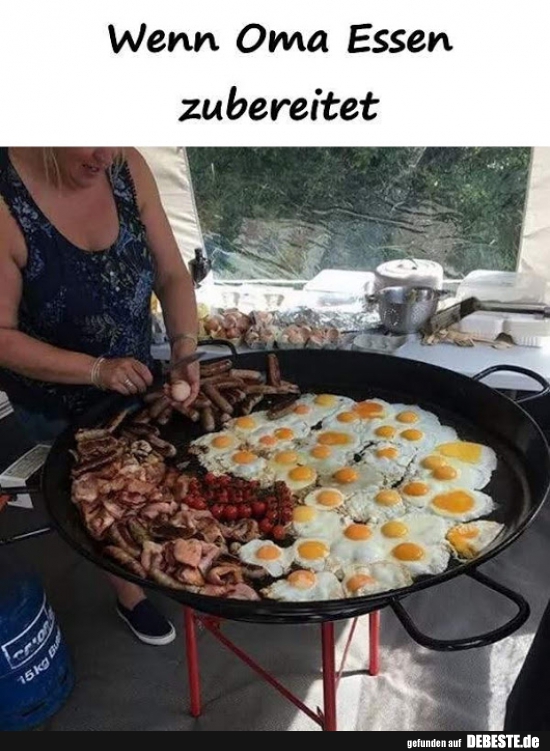 Wenn Oma Essen zubereitet.. - Lustige Bilder | DEBESTE.de