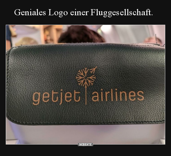 Geniales Logo einer Fluggesellschaft... - Lustige Bilder | DEBESTE.de