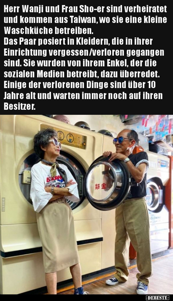 Herr Wanji und Frau Sho-er sind verheiratet und kommen aus.. - Lustige Bilder | DEBESTE.de
