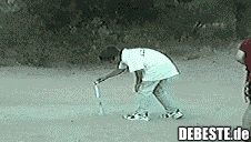 Warte mal, du hast dein Stöckchen vergessen.