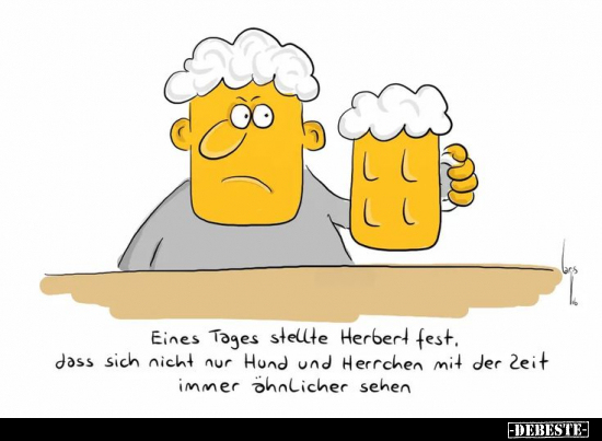 Eines Tages stellte Herbert fest.. - Lustige Bilder | DEBESTE.de