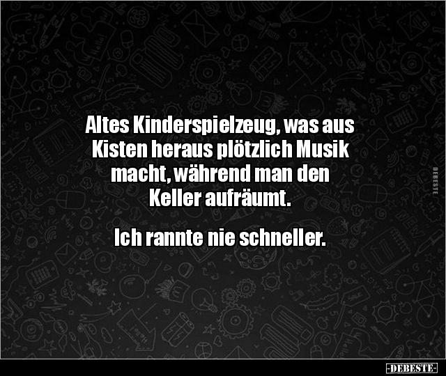 Altes Kinderspielzeug, was aus Kisten heraus plötzlich.. - Lustige Bilder | DEBESTE.de