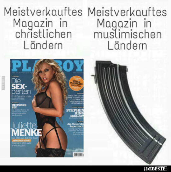 Meistverkauftes Magazin in christlichen Ländern... - Lustige Bilder | DEBESTE.de