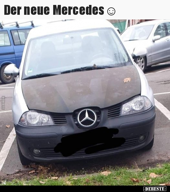 Der neue Mercedes☺.. - Lustige Bilder | DEBESTE.de