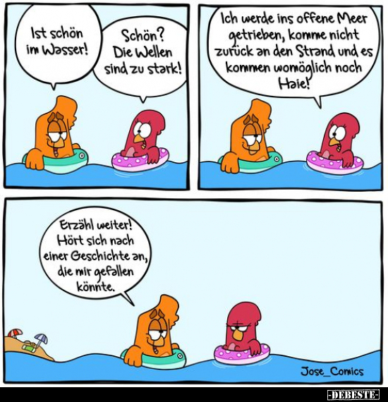 Ist schön im Wasser!.. - Lustige Bilder | DEBESTE.de