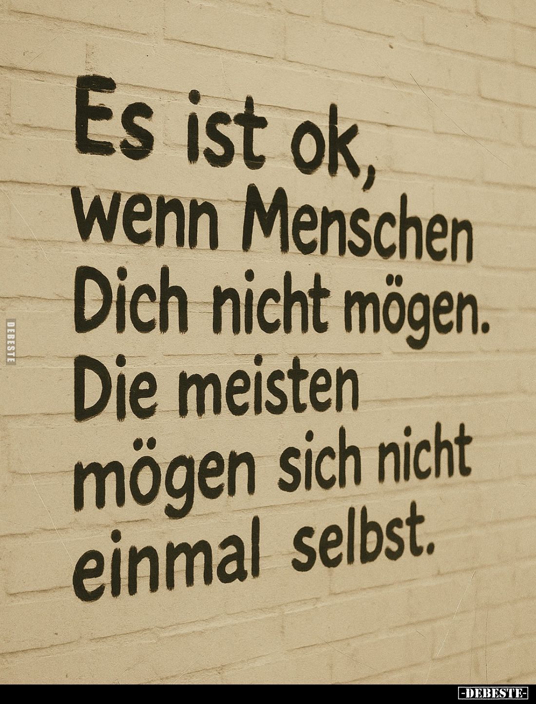 Es ist ok, wenn Menschen Dich nicht mögen.. - Lustige Bilder | DEBESTE.de