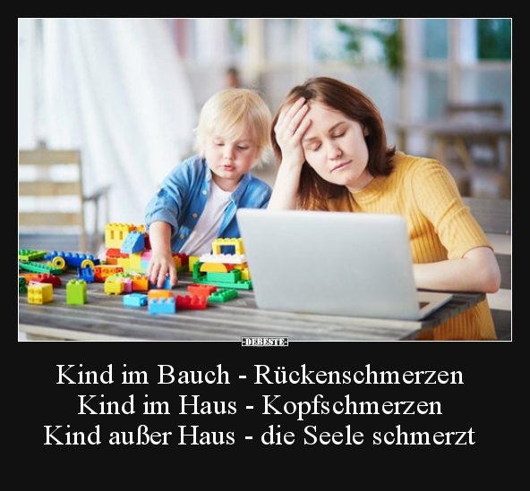 Kind im Bauch - Rückenschmerzen...