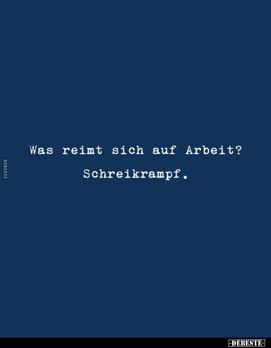 Lustige Bilder zum Thema: Arbeit