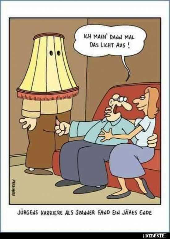 Ich mach' dann mal das Licht aus!.. - Lustige Bilder | DEBESTE.de