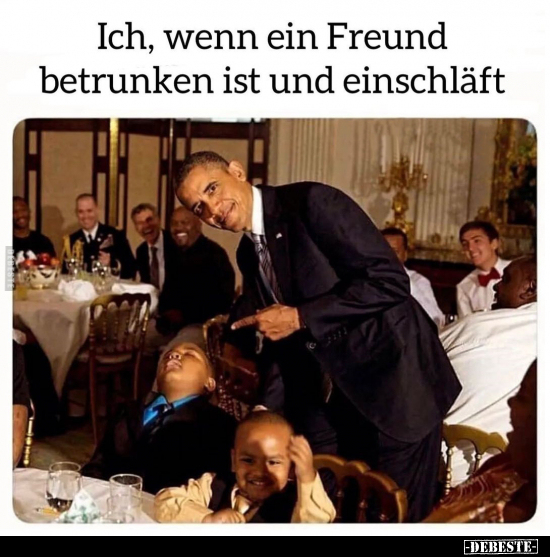 Ich, wenn ein Freund betrunken ist und einschläft.. - Lustige Bilder | DEBESTE.de