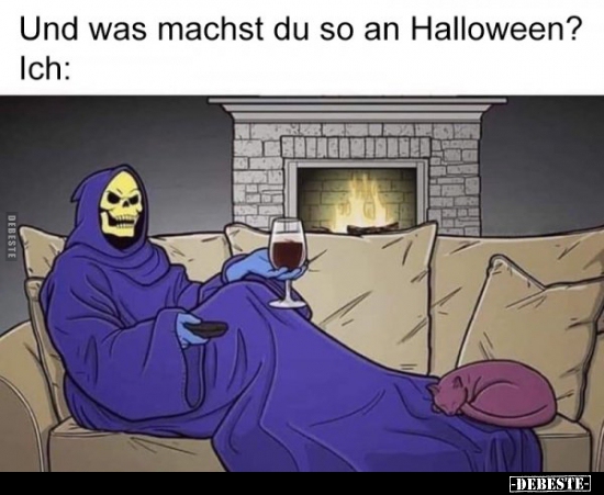 Und was machst du so an Halloween?..