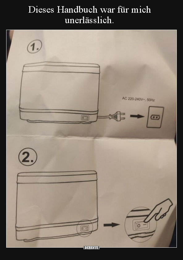 Dieses Handbuch war für mich unerlässlich