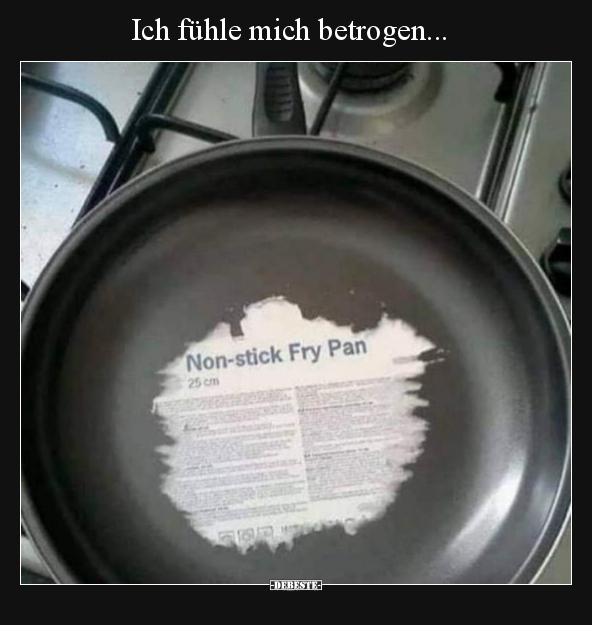 Ich fühle mich betrogen