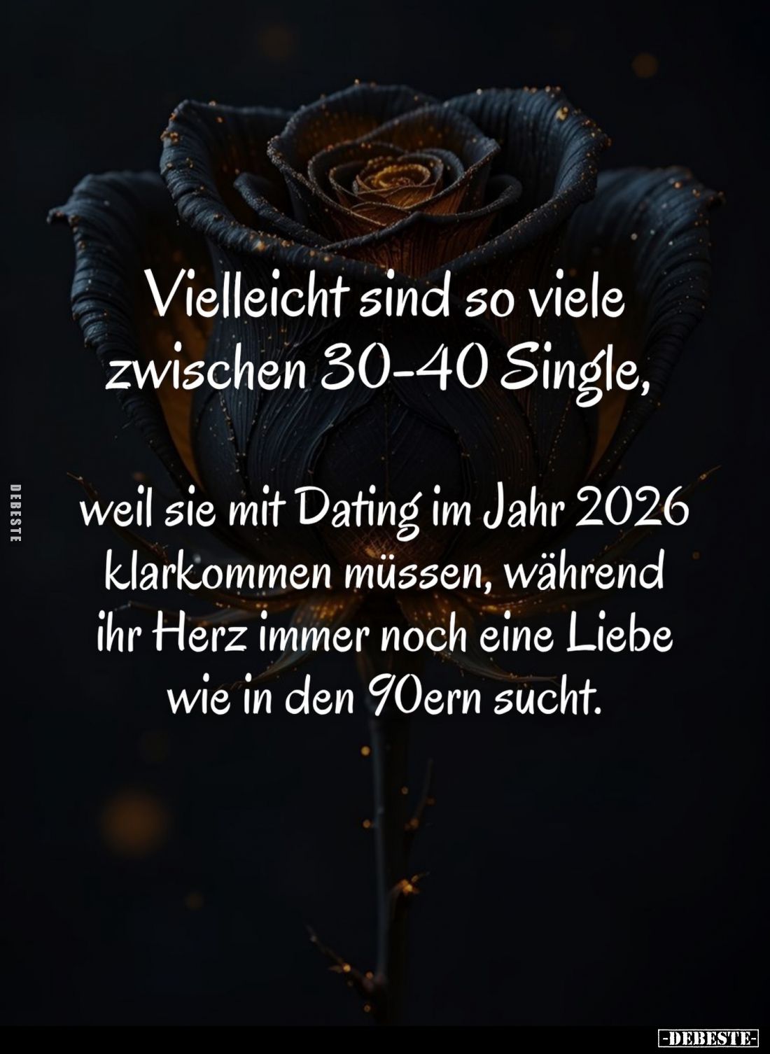 Vielleicht sind so viele zwischen 30–40 Single,

weil sie mit Dating im Jahr 2026 klarkommen müssen, während ihr Herz immer...