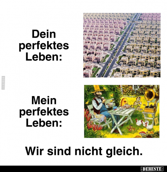 Dein perfektes Leben: - Mein perfektes Leben:.. - Lustige Bilder | DEBESTE.de