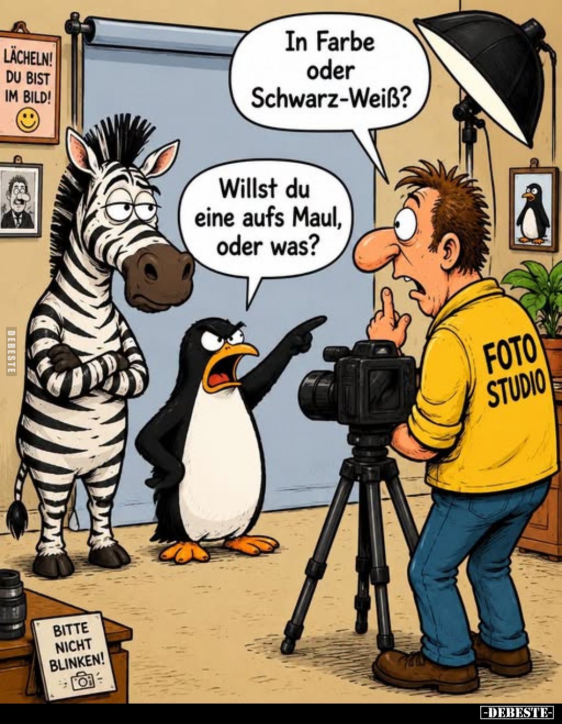 In Farbe oder Schwarz-Weiß?.. - Lustige Bilder | DEBESTE.de