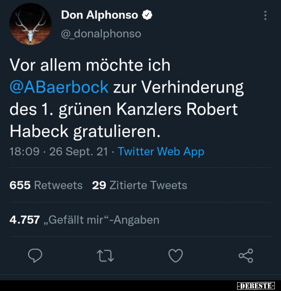 Vor allem möchte ich..
