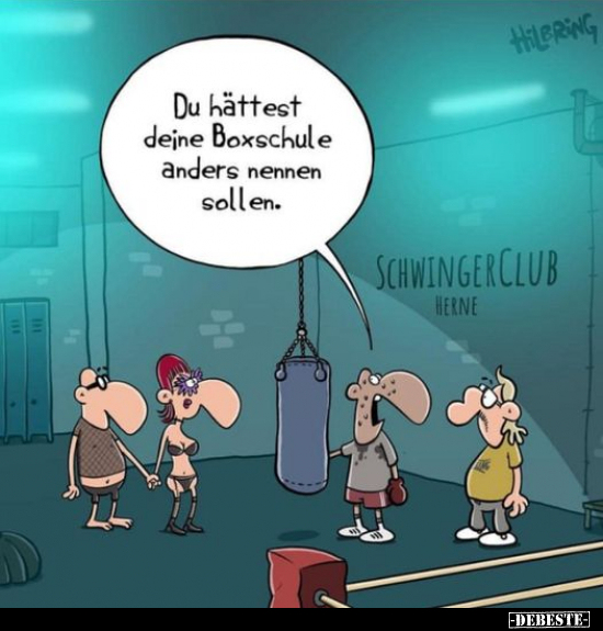 Du hättest deine Boxschule anders nennen sollen... - Lustige Bilder | DEBESTE.de