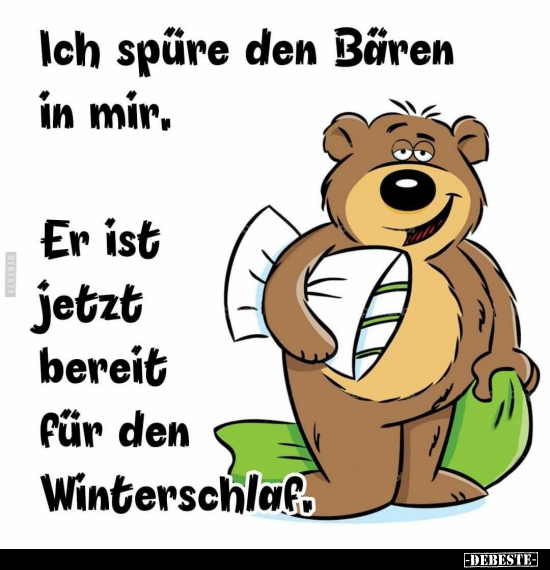 Bären, Winterschlaf