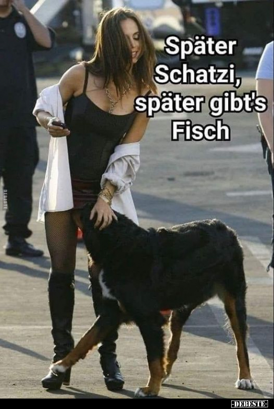 Später Schatzi, später gibt's Fisch.. - Lustige Bilder | DEBESTE.de