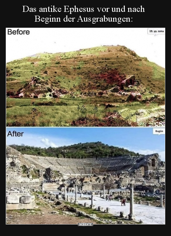 Das antike Ephesus vor und nach Beginn der.. - Lustige Bilder | DEBESTE.de