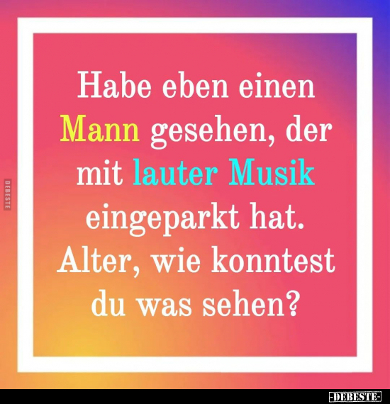 Habe eben einen Mann gesehen.. - Lustige Bilder | DEBESTE.de