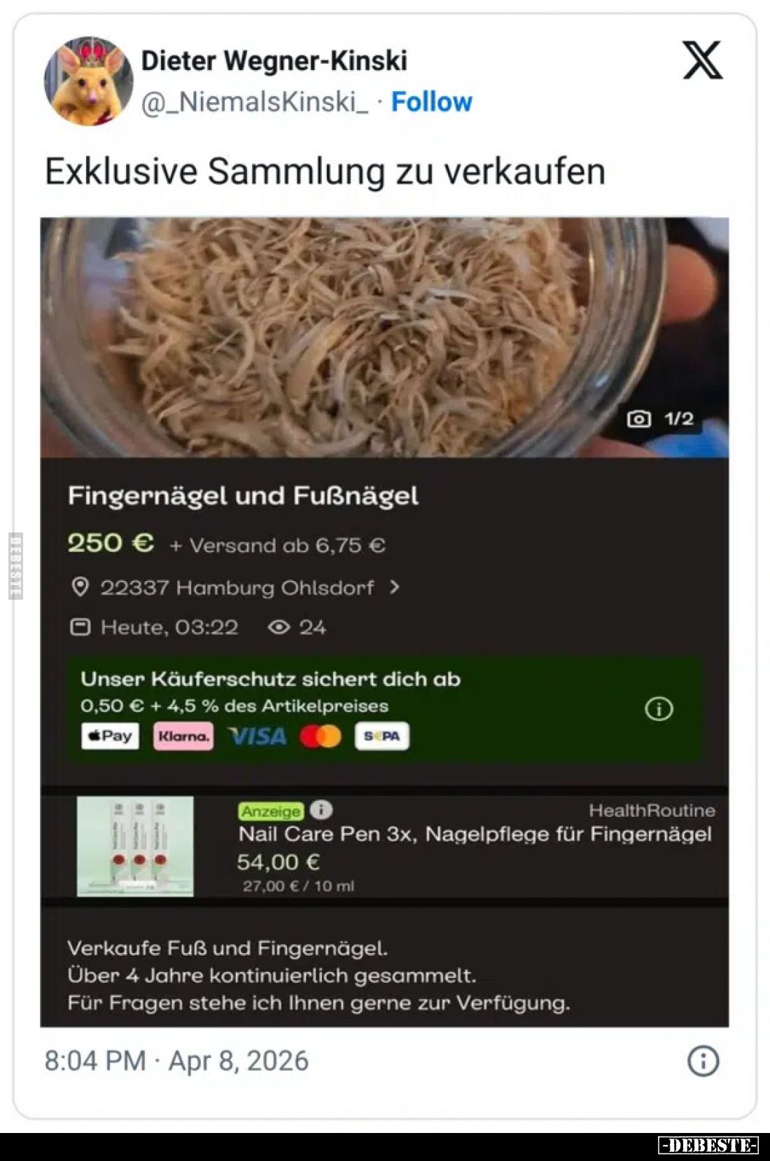 Exklusive Sammlung zu verkaufen.. - Lustige Bilder | DEBESTE.de