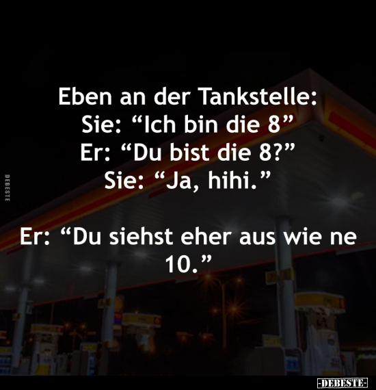 Eben an der Tankstelle.. - Lustige Bilder | DEBESTE.de