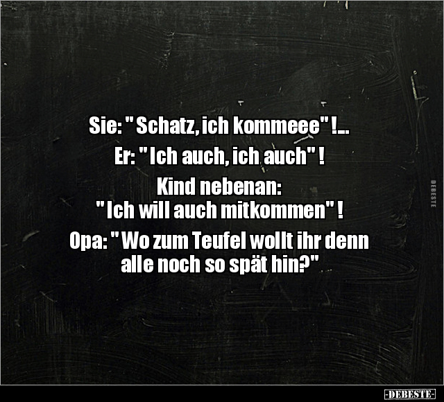 " Schatz, ich kommeee" !.. - Lustige Bilder | DEBESTE.de
