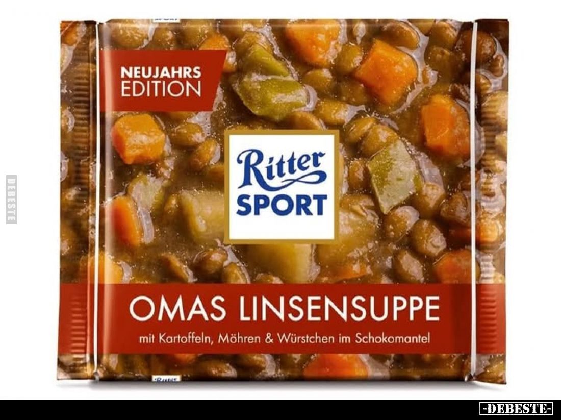 Omas Linsensuppe.