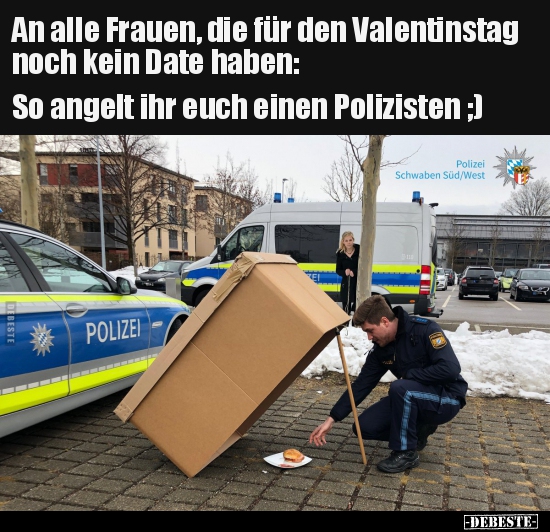 An alle Frauen, die für den Valentinstag noch kein Date.. - Lustige Bilder | DEBESTE.de