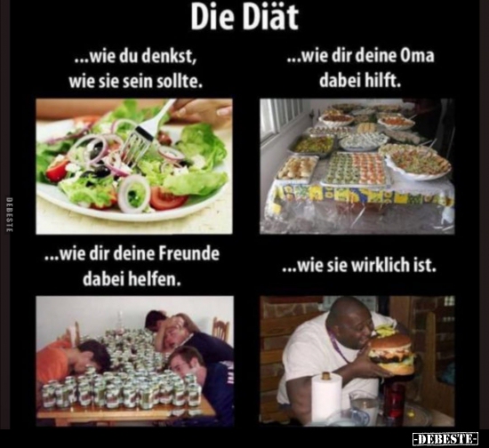 Die Diät... - Lustige Bilder | DEBESTE.de