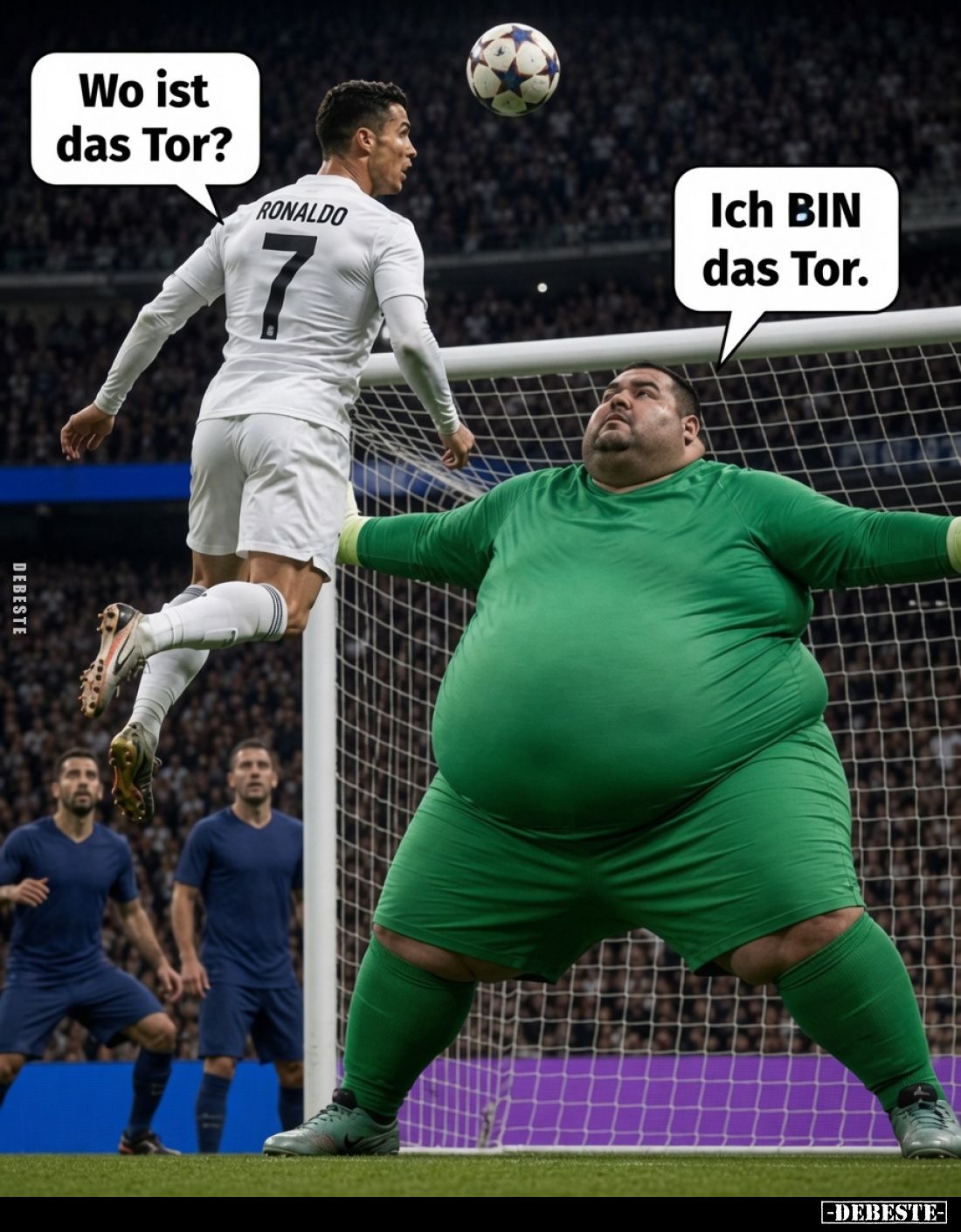 Wo ist das Tor?

Ich BIN das Tor.