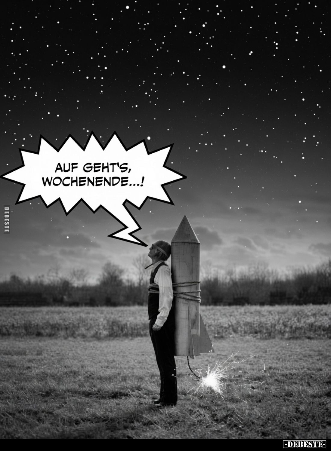 Auf geht's, Wochenende...!