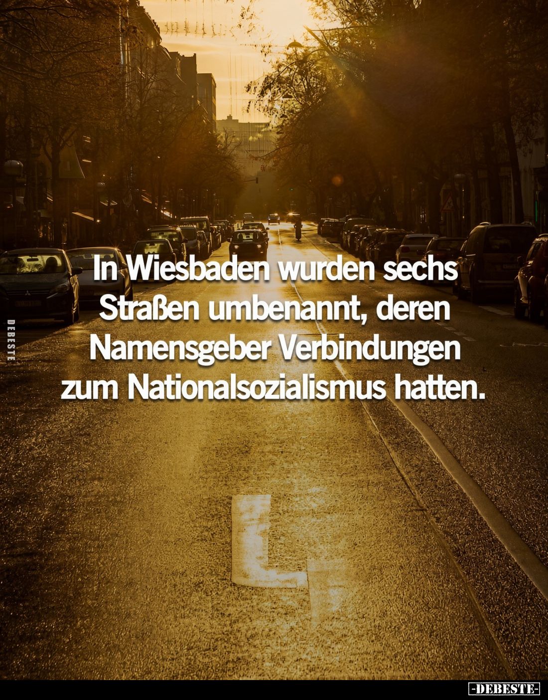 In Wiesbaden wurden sechs Straßen umbenannt, deren Namensgeber Verbindungen zum Nationalsozialismus hatten.