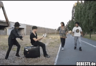 Schausteller Trick..