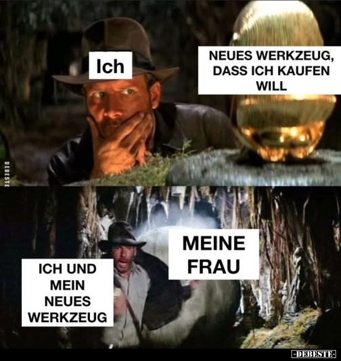 Ich
-
Neues Werkzeug, dass ich kaufen will
-
Meine Frau
-
Ich und mein neues Werkzeug