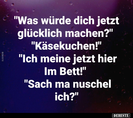 Glücklich