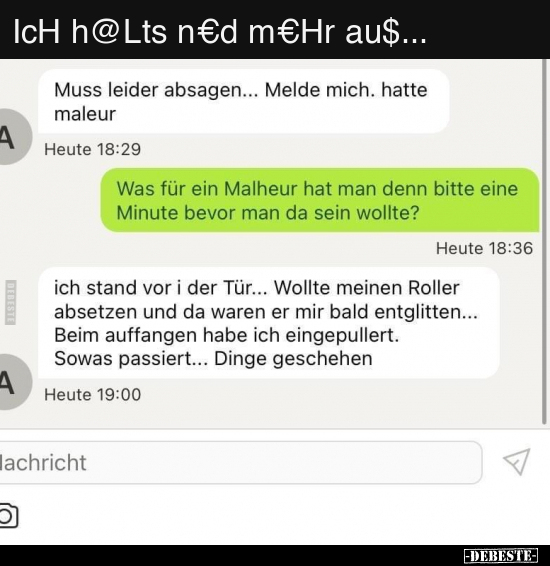 Ich halts ned mehr aus... - Lustige Bilder | DEBESTE.de