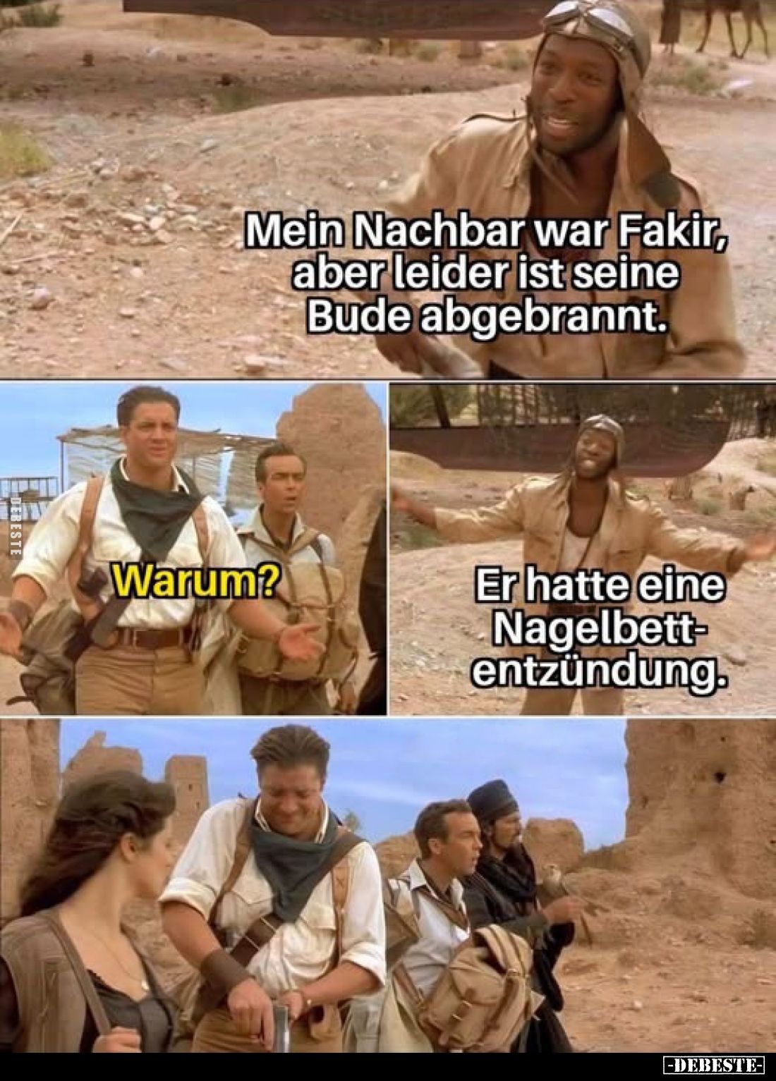 Mein Nachbar war Fakir, aber leider ist seine Bude.. - Lustige Bilder | DEBESTE.de