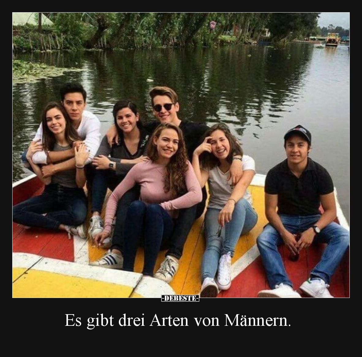 Es gibt drei Arten von Männern.